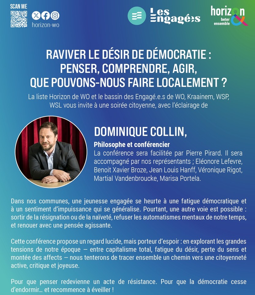 Conférence Dominique Collin